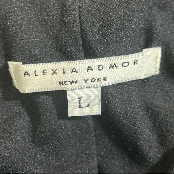 NWT Alexia Armor Dress Women’s Large Black Sequins Spaghetti Strap Backless Midi - Picture 12 of 12